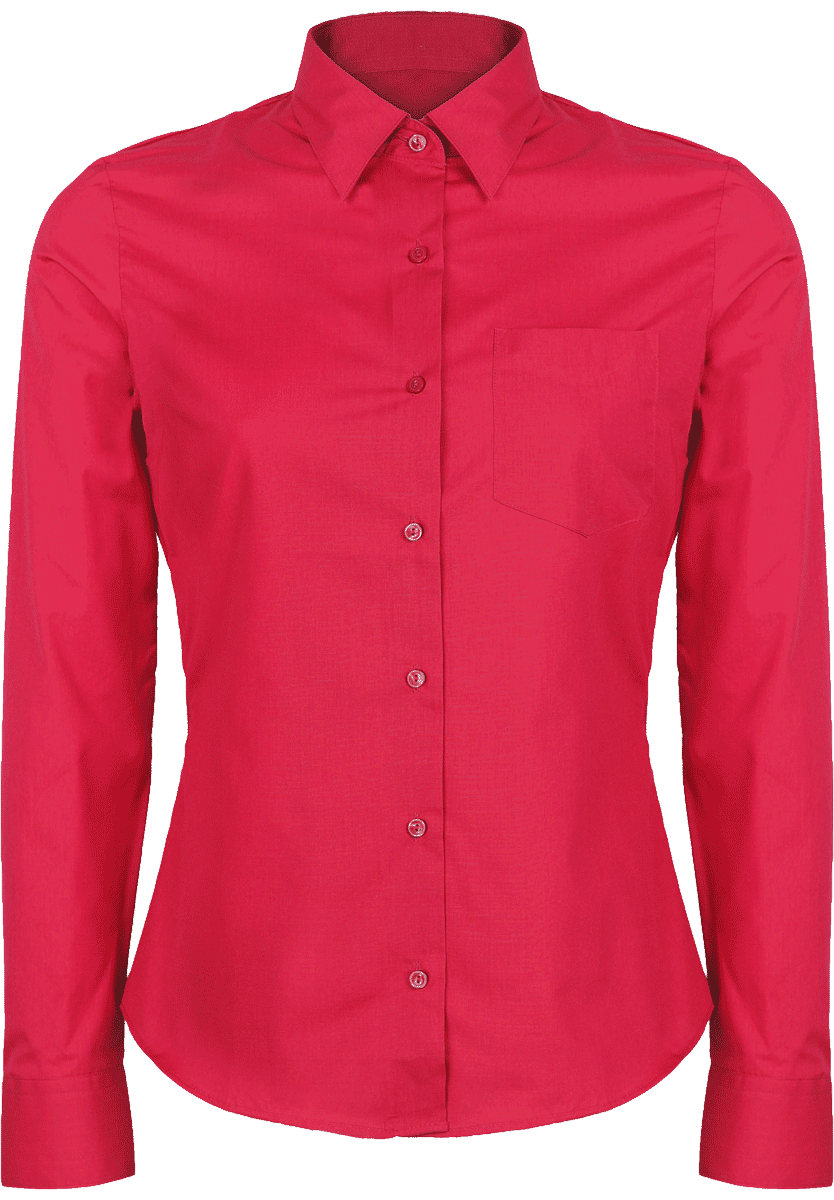 Discover Our Personalised Long Sleeve Shirt Women Fuchsia