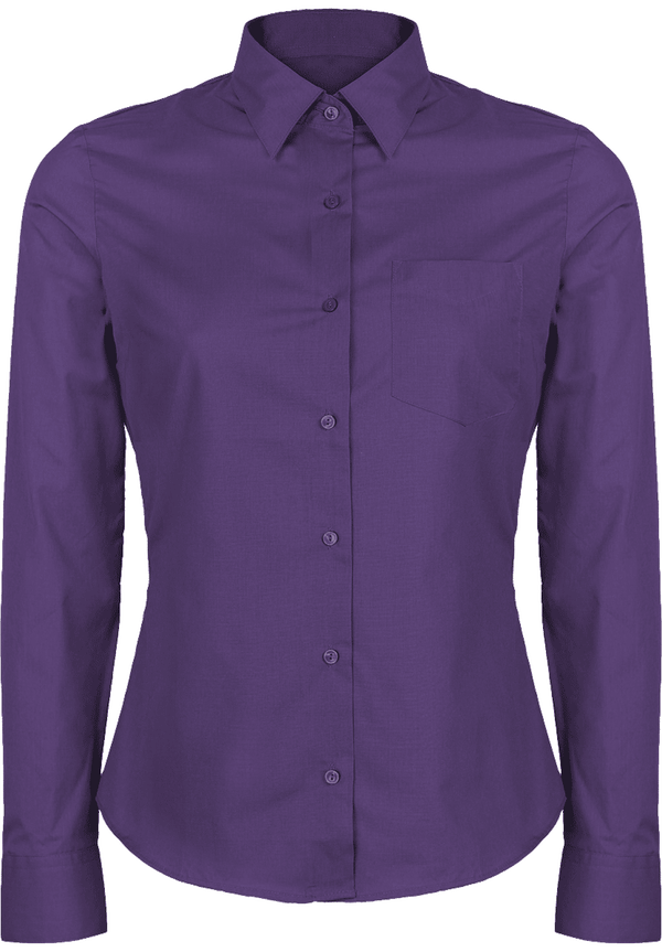 Discover Our Customizable Long Sleeve Shirt Purple