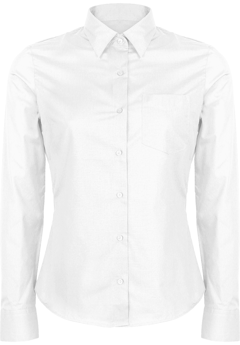 Discover Our Personalised Long Sleeve Shirt Women White