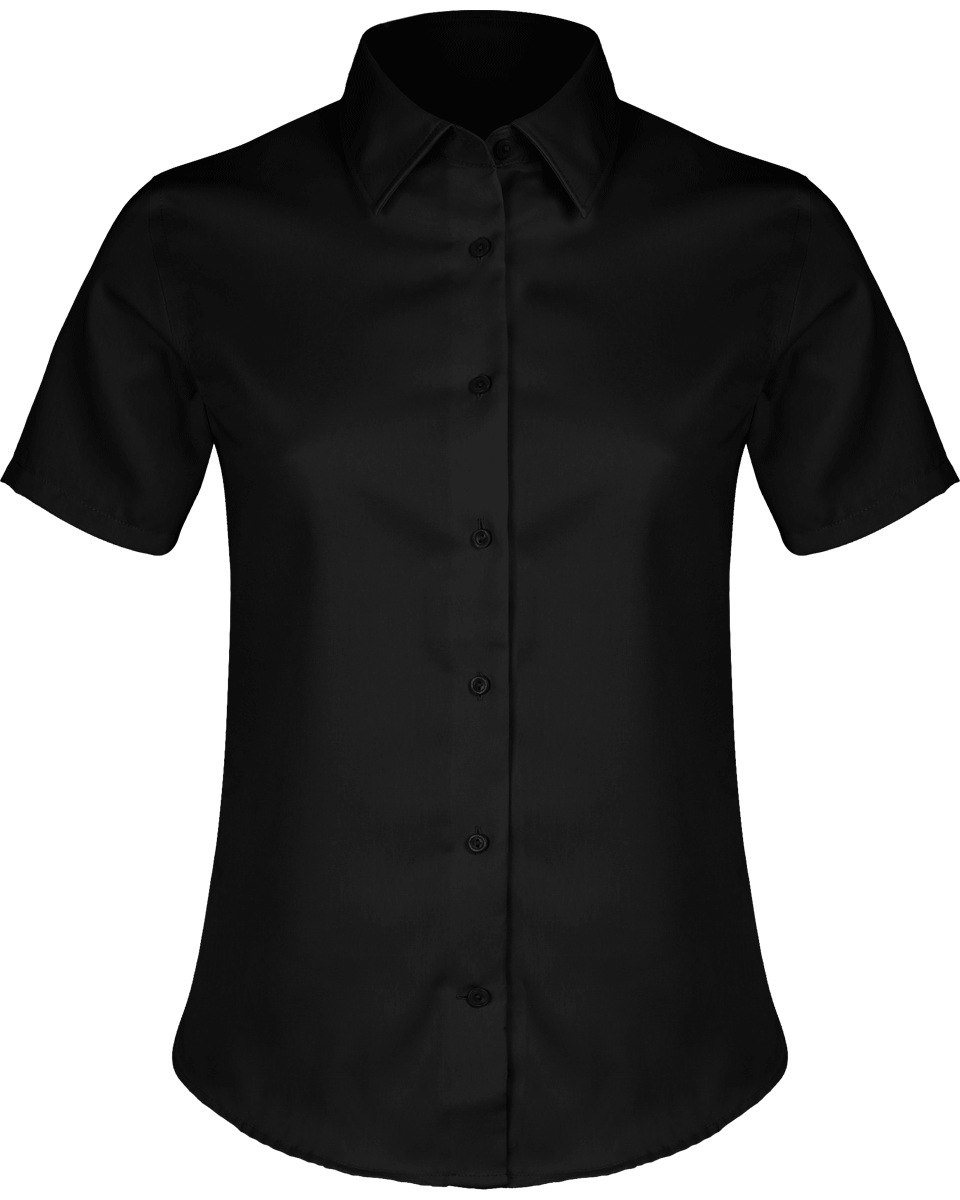 Women's Shirt Without Pockets Black