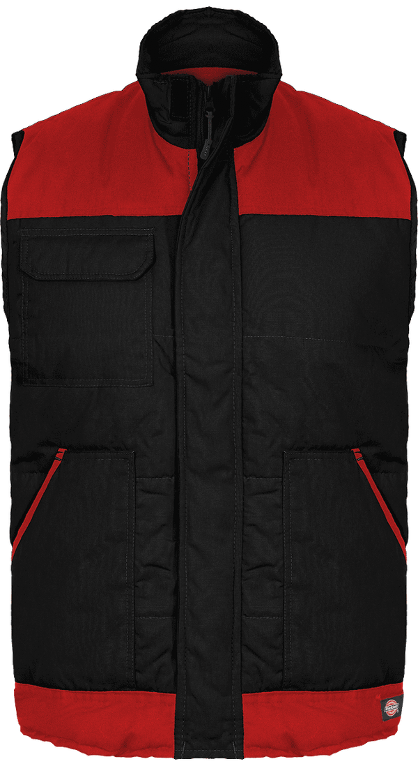 Gilet sans manches everyday face Black / Red