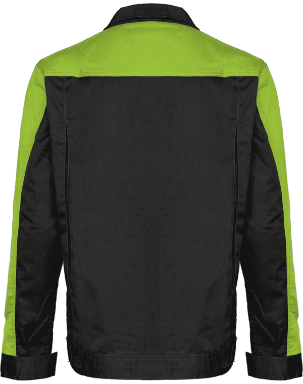 Veste de travail everyday dos Black / Lime