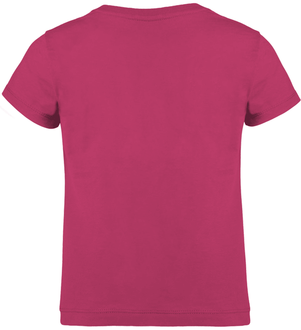 T shirt fille mini stella draws dos Raspberry