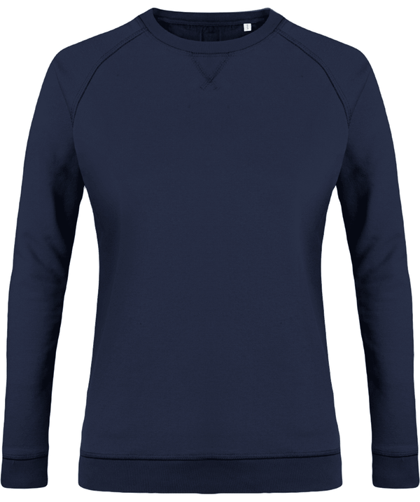 Sweat col rond femme stella trips face Navy