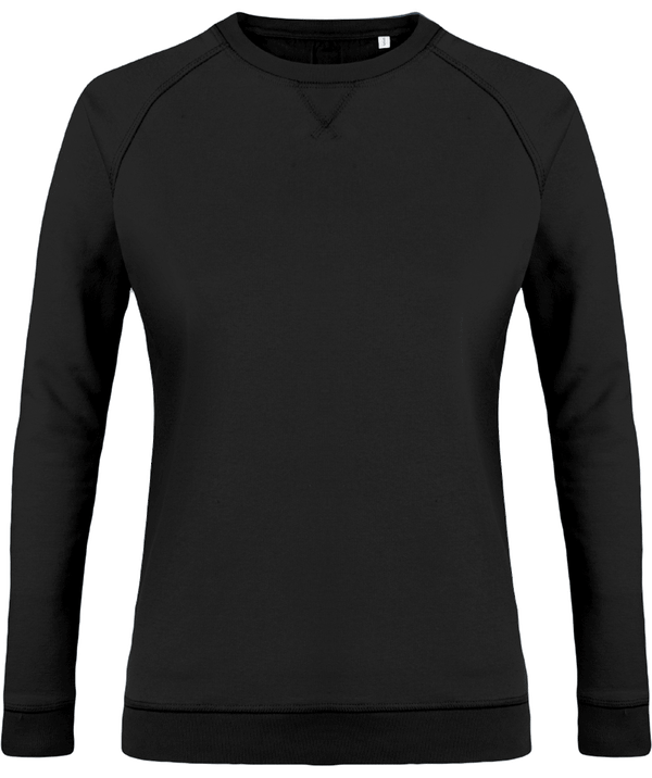 Sweat col rond femme stella trips face Black