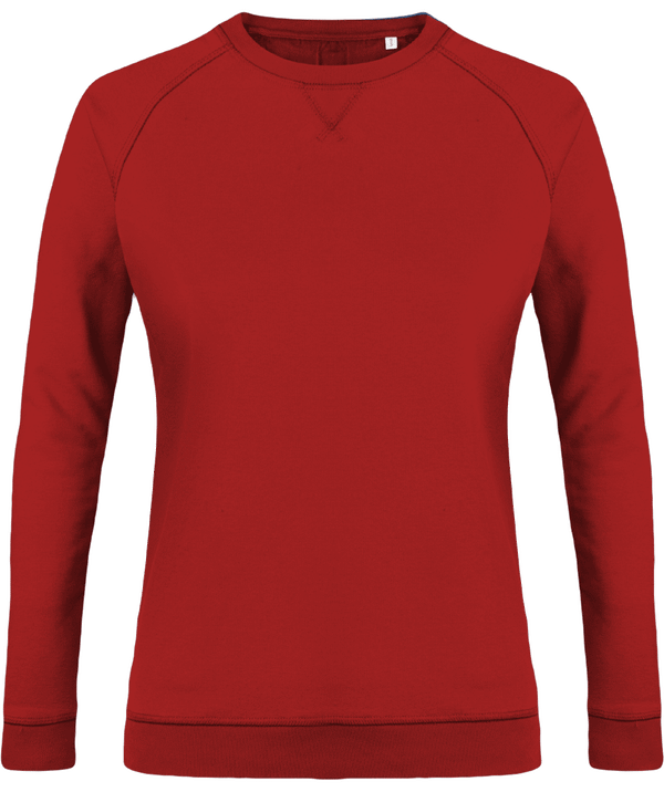 Sweat col rond femme stella trips face Red