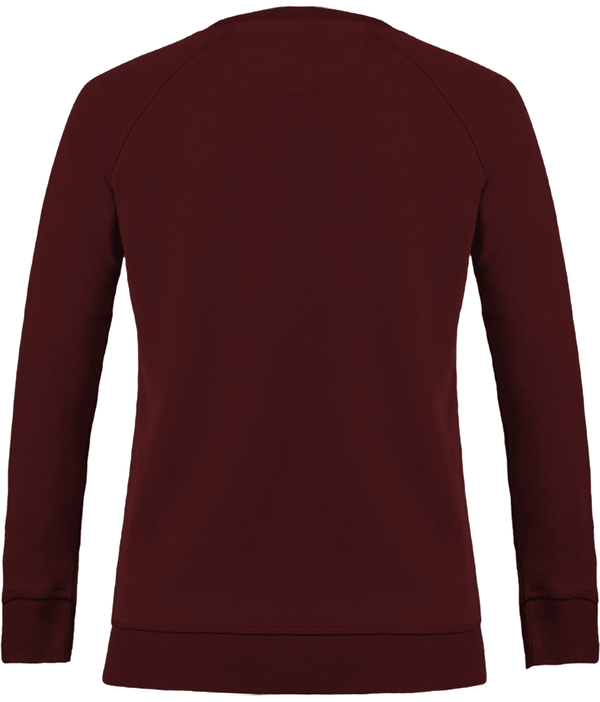 Sweat col rond femme stella trips dos Burgundy