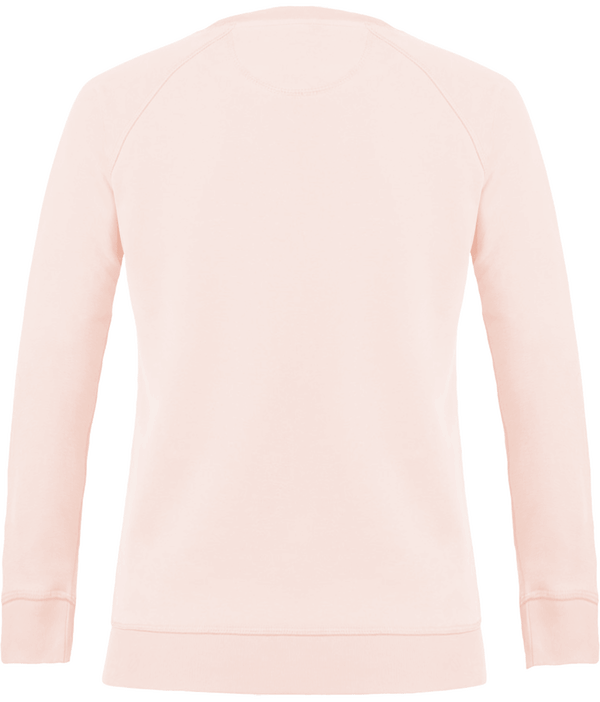 Sweat col rond femme stella trips dos Candy Pink