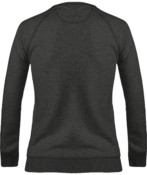 Sweat col rond femme stella trips dos Dark Heather Grey