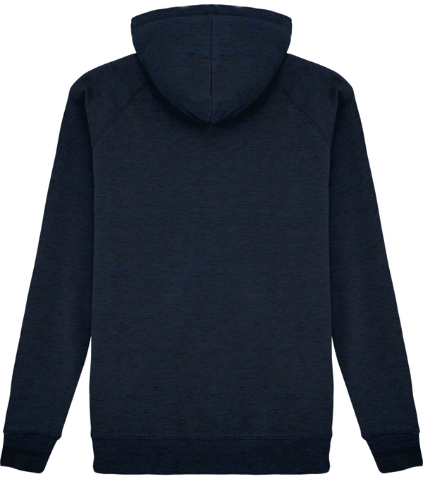 Sweat capuche unisexe stanley base dos Dark Heather Blue