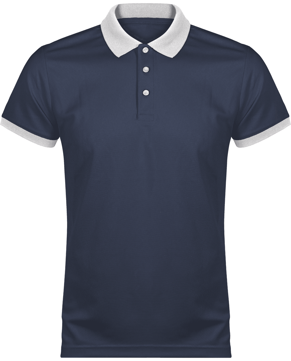 Polo Deporte Hombre | Confortable Y Cómodo Sporty Navy / White