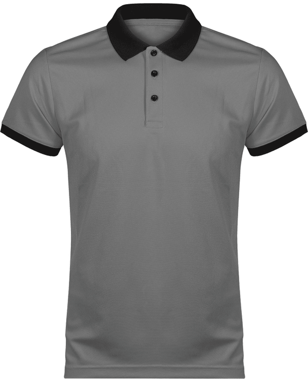 Polo Sport Homme | Confortable Et Élégant  Sporty Grey / Black