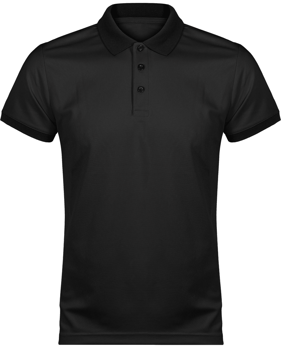 Polo Deporte Hombre | Confortable Y Cómodo Sporty Grey / Black