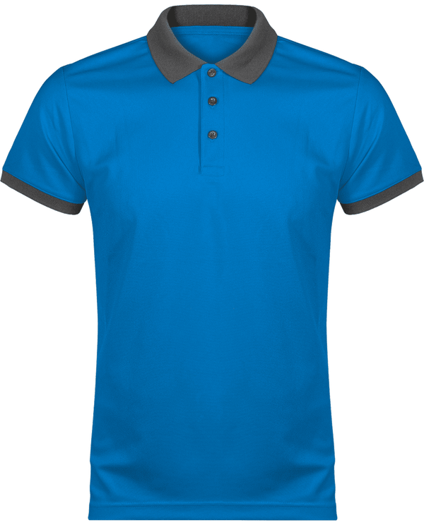 Polo Sport Homme | Confortable Et Élégant  Sporty Royal Blue / Sporty Grey