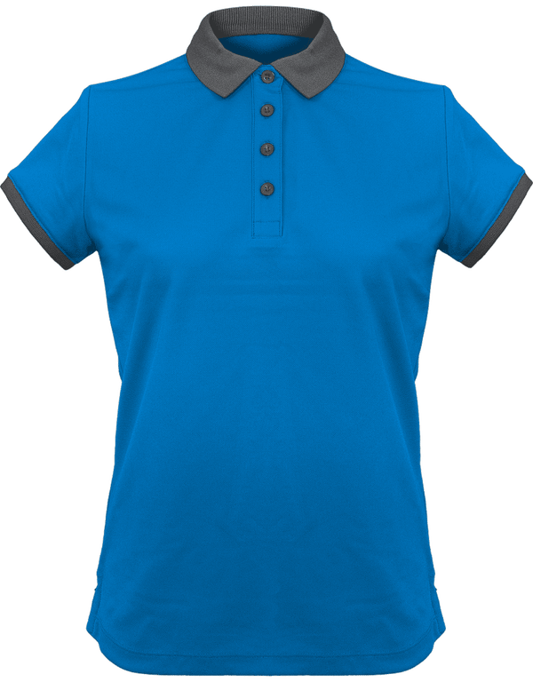 Polo De Sport Femme | Féminin Et Élégant  Sporty Royal Blue / Sporty Grey