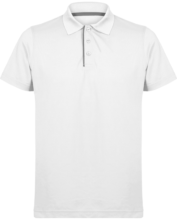 Polo Homme Personnalisé | Broderie Et Impression  White / Silver
