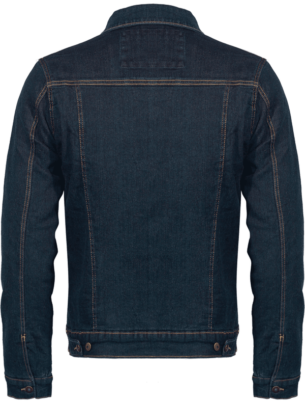 Chaqueta Vaquera Hombre Personalizada | Bordado En La Espalda Blue Rinse