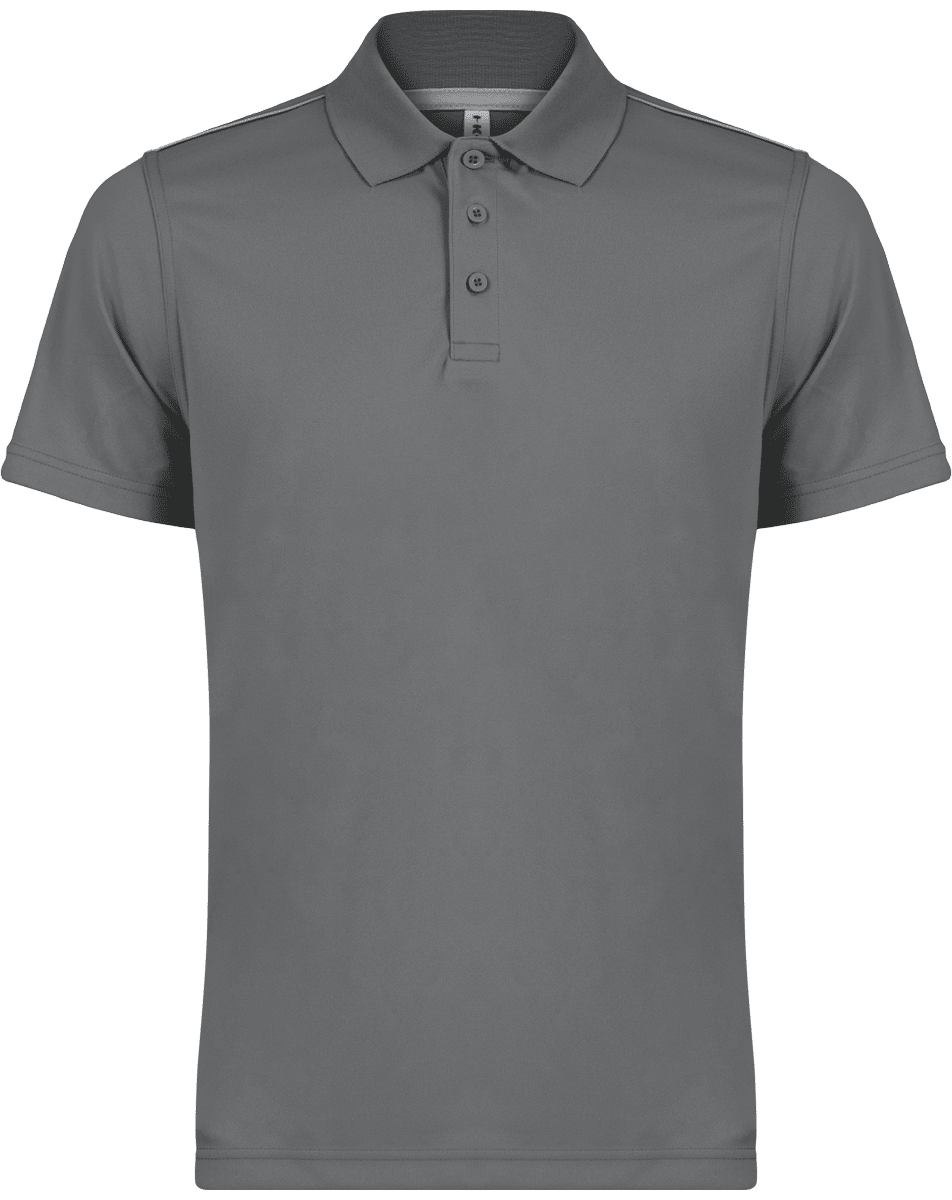 Polo Hombre Deporte Para Personalizar | Bordado Y Flex Sporty Grey