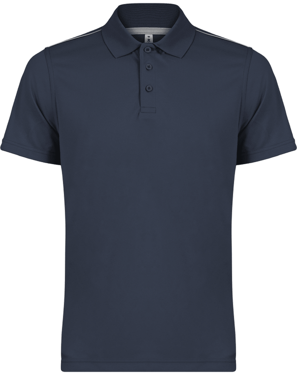 Polo Hombre Deporte Para Personalizar | Bordado Y Flex Navy