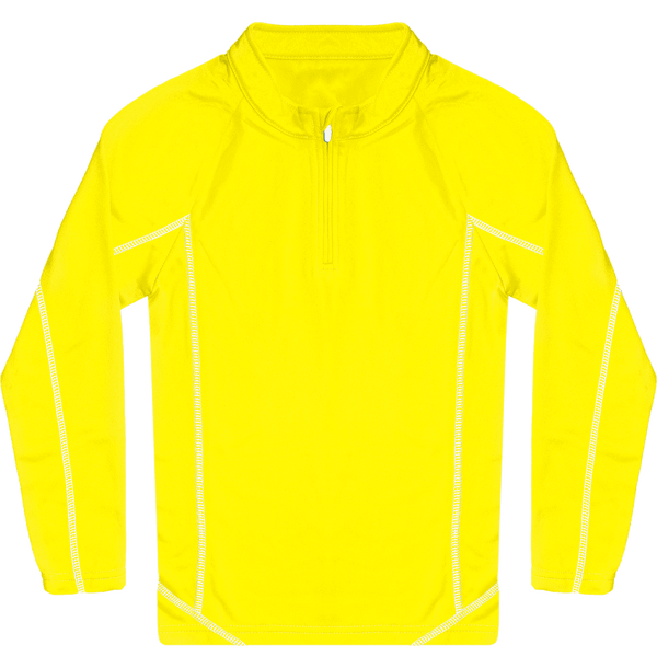 Sweat De Sport Enfant Idéal Pour Le Running Fluorescent Yellow