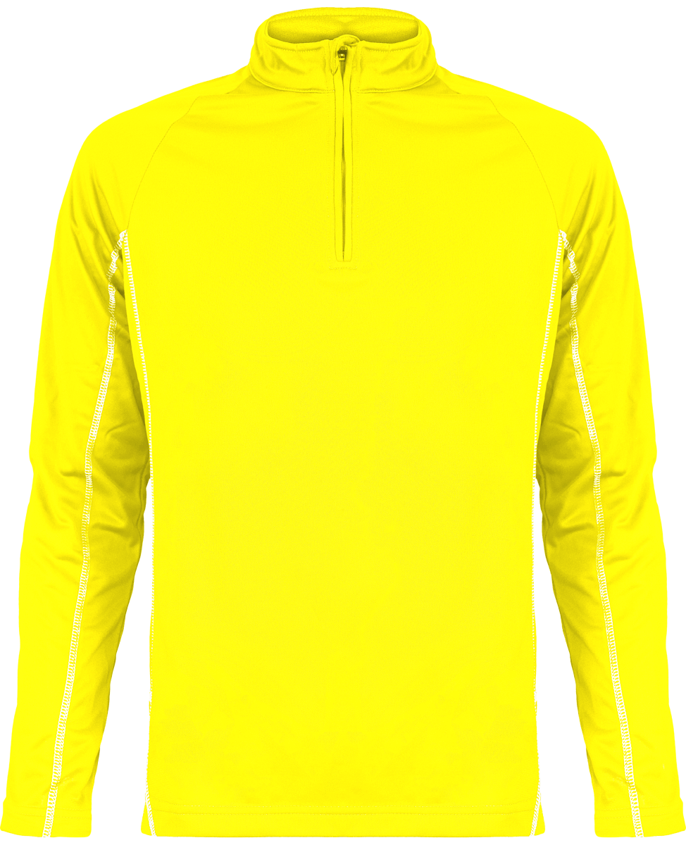 Sudadera De Deporte Para Hombre | Bordado E Impresión Fluorescent Yellow