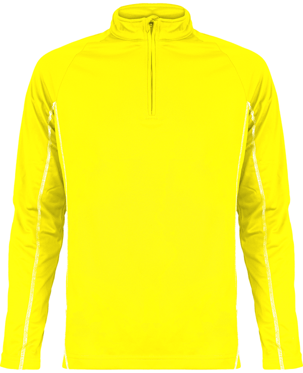 Sweat De Sport Pour Homme | Broderie Et Impression.  Fluorescent Yellow