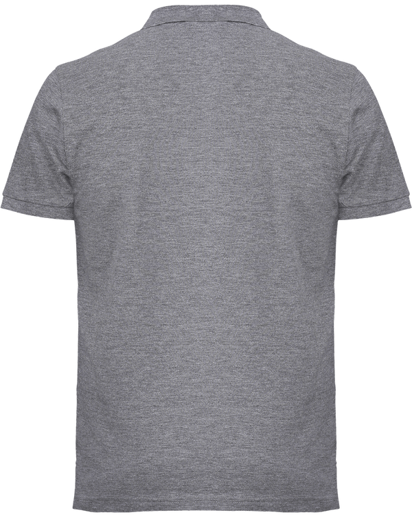 Polo homme pique classic asquith fox dos Heather Grey*