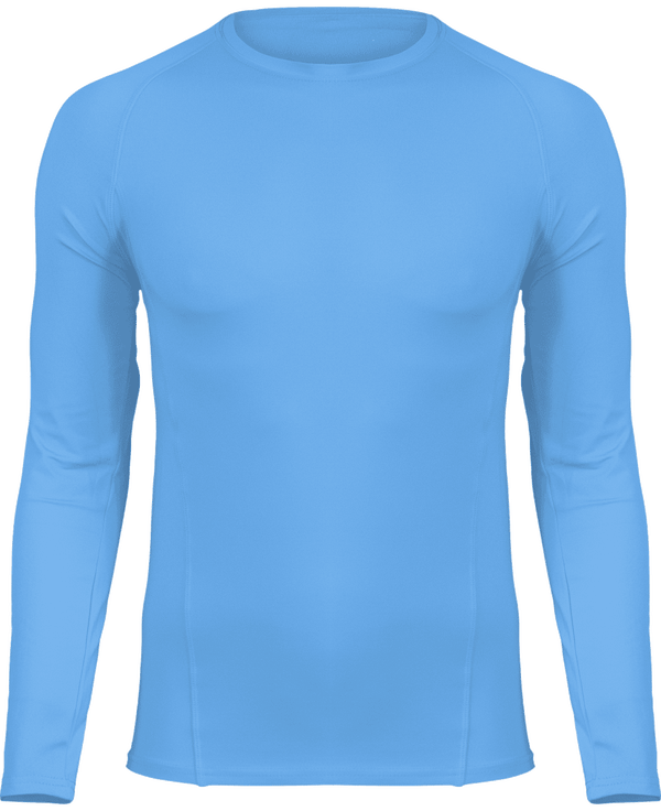T-Shirt Moulant De Sport | Unisexe | Broderie Et Impression  Sky Blue