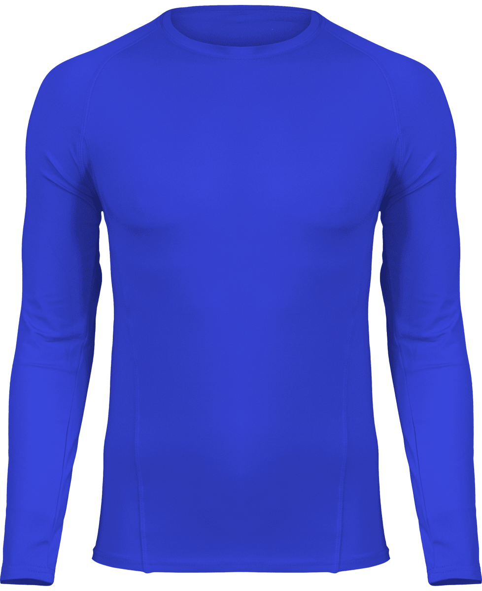 T-Shirt Moulant De Sport | Unisexe | Broderie Et Impression  Sporty Royal Blue