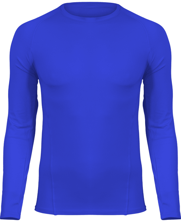 T-Shirt Moulant De Sport | Unisexe | Broderie Et Impression  Sporty Royal Blue