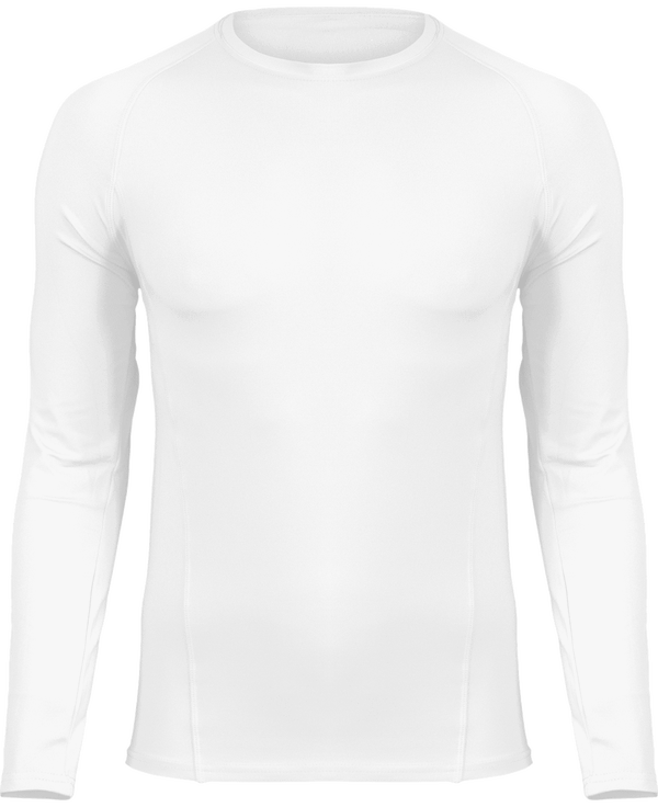 T-Shirt Moulant De Sport | Unisexe | Broderie Et Impression  White