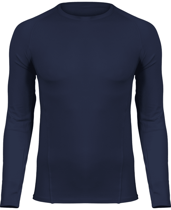 T-Shirt Moulant De Sport | Unisexe | Broderie Et Impression  Sporty Navy