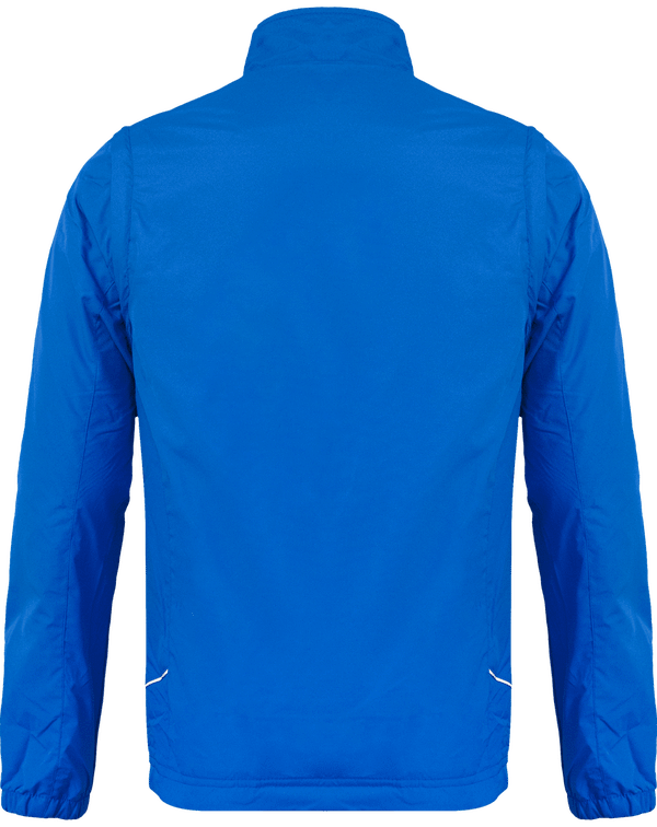 Veste doublee manches amovible dos Sporty Royal Blue
