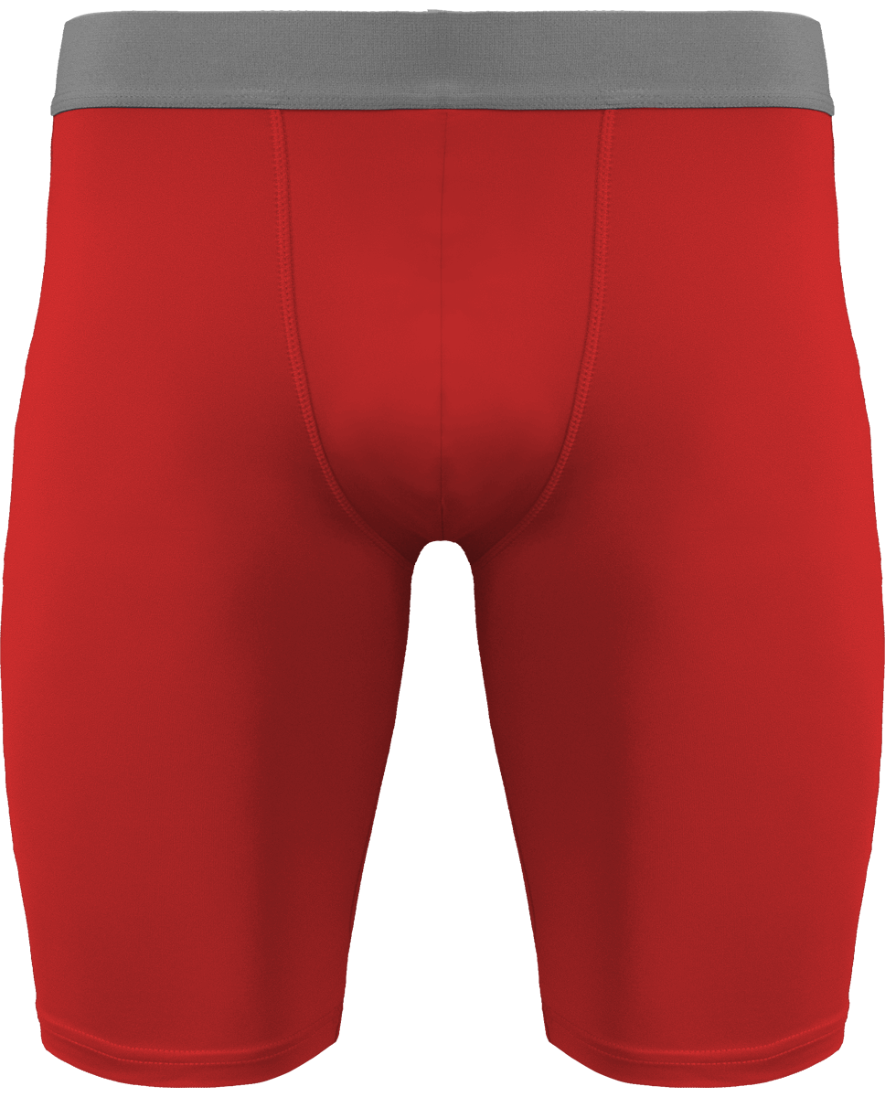 Boxer Long Personnalisable | Broderie Et Impression  Sporty Red
