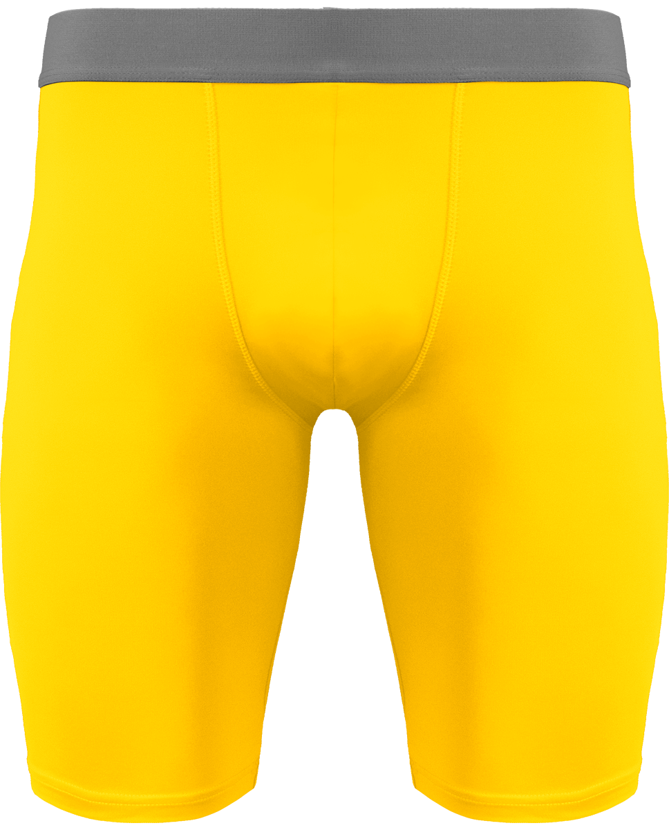 Boxer Long Personnalisable | Broderie Et Impression  Sporty Yellow