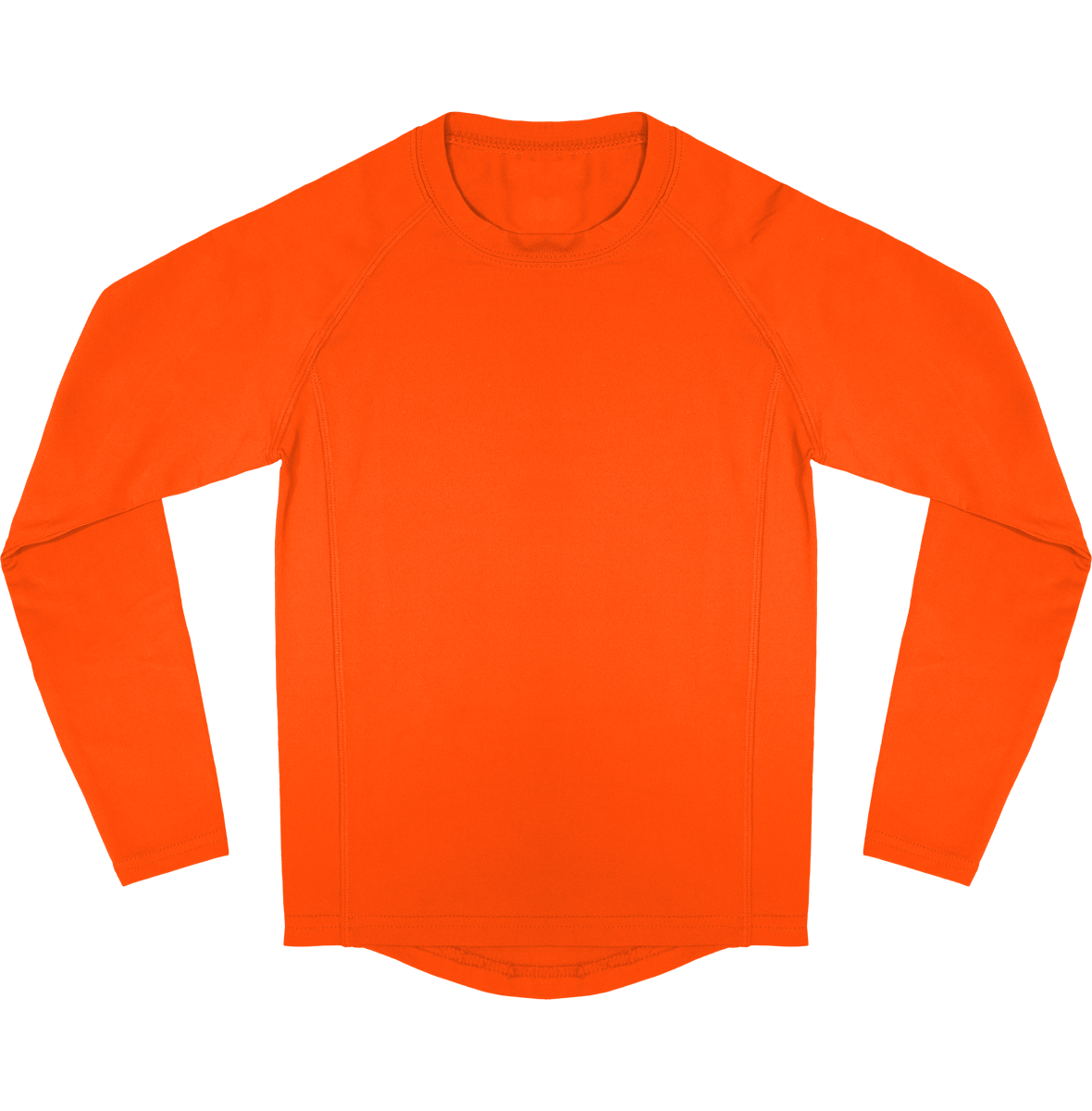 T-Shirt Moulant Sport Enfant | Broderie Et Impression  Orange