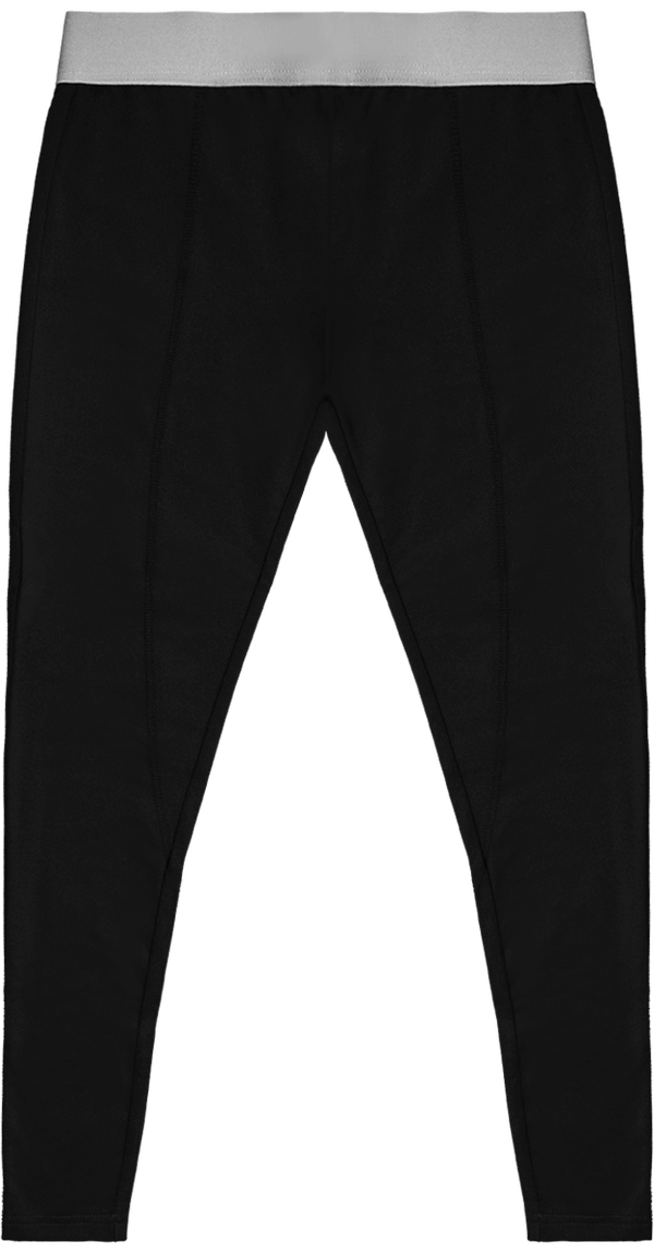 Collant sous vetement sport enfant face Black