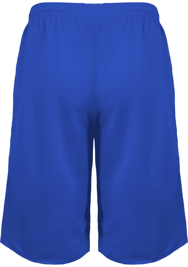 Short basket ball reversible unisexe dos Sporty Royal Blue / White