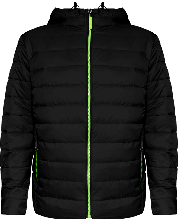 Doudoune homme snowbird face Black / Lime