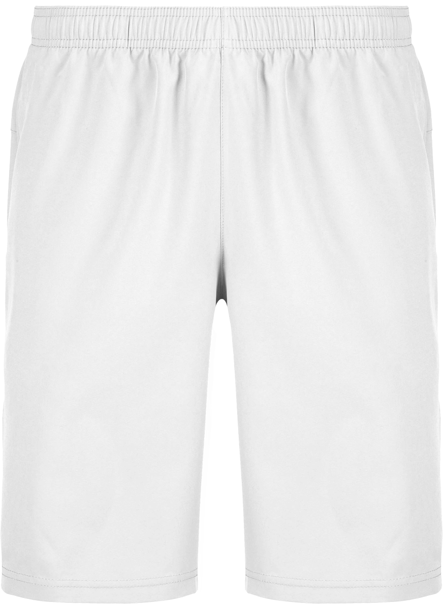 Pantalón Corto De Deporte Personalizado White