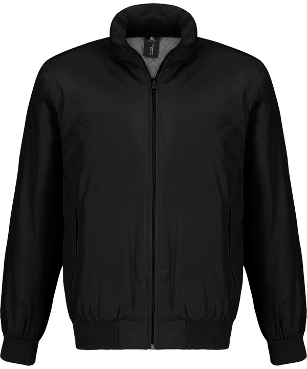 Veste Homme Crew Bomber | 100% Polyester | Personnalisable En Broderie Black