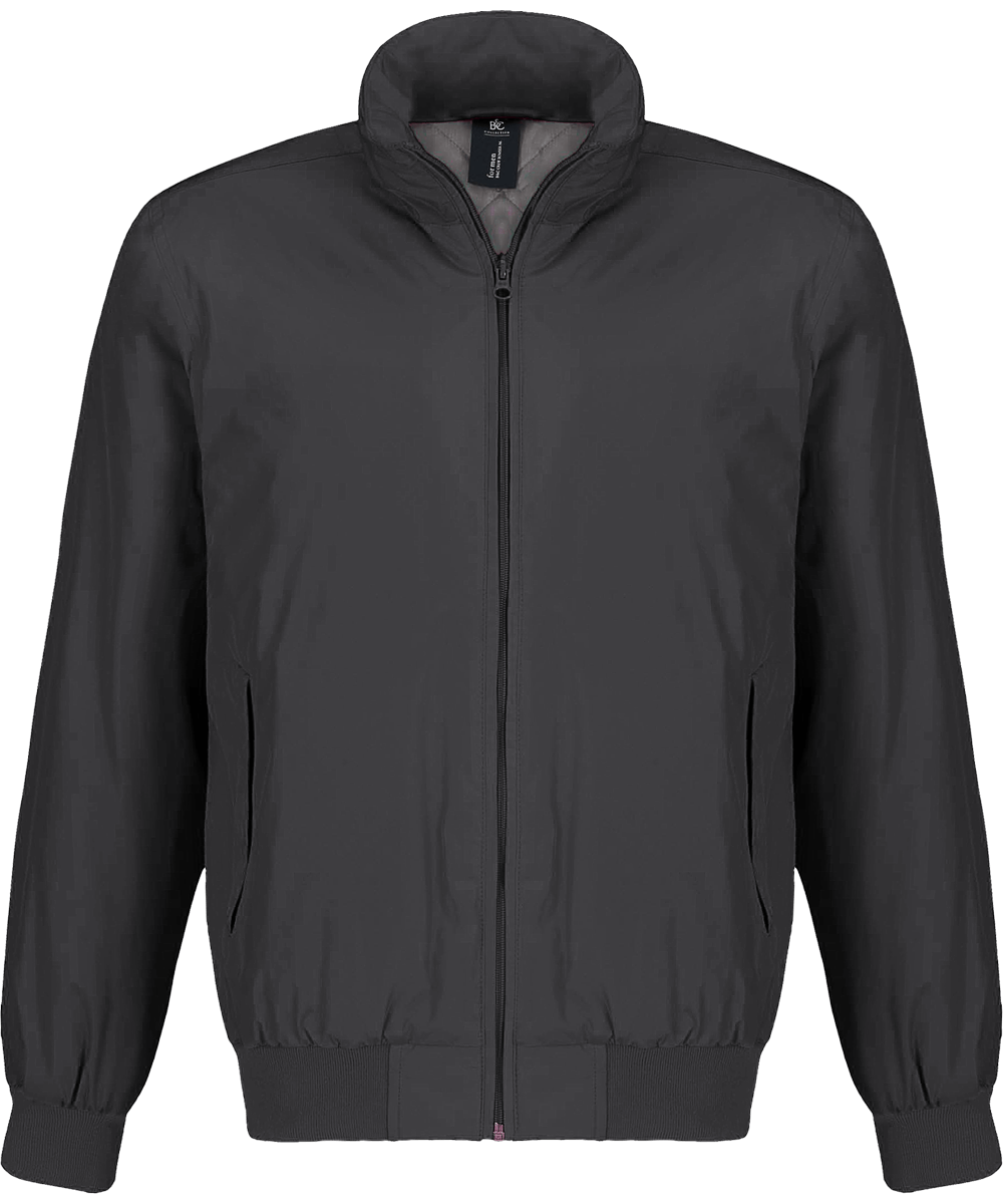 Veste Homme Crew Bomber | 100% Polyester | Personnalisable En Broderie Dark Grey