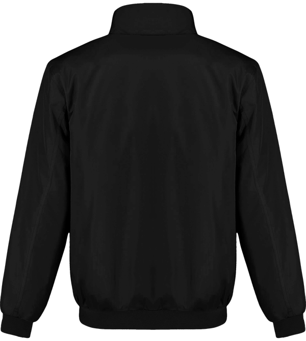 Veste homme crew bomber dos Black