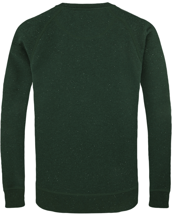 Sweat col rond homme stanley strolls dos Heather Scarab Green