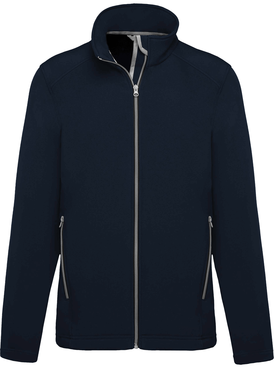 Cazadora Softshell Hombre Personalizada Navy