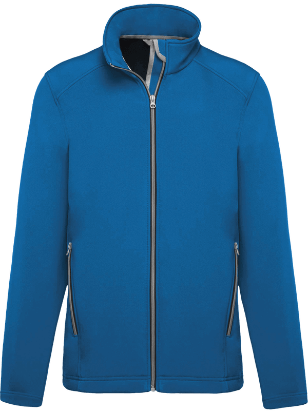 Softshell Homme | Broderie Et Impression  Light Royal Blue