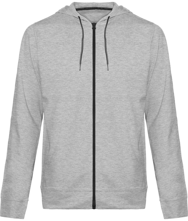 Veste À Capuche Légère En Coton | Unisexe  Oxford Grey