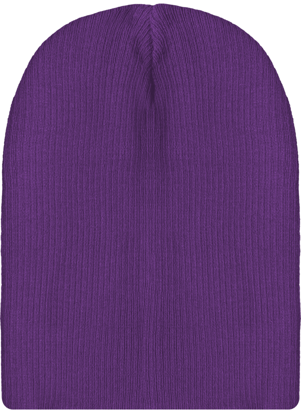 Bonnet long slouch face Purple