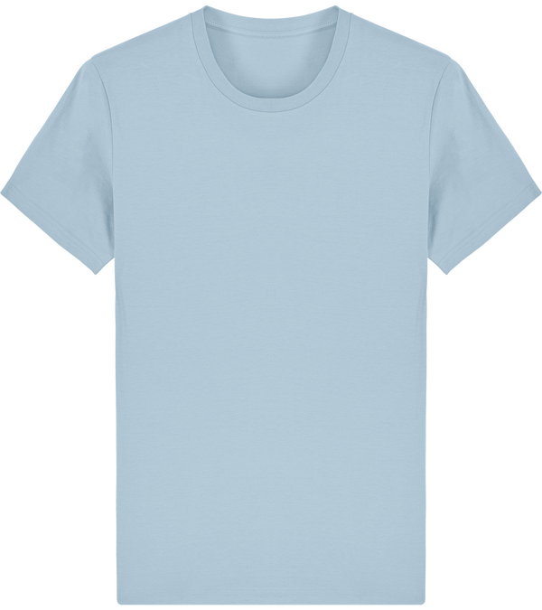 Tee shirt bio stanley creator face Sky blue