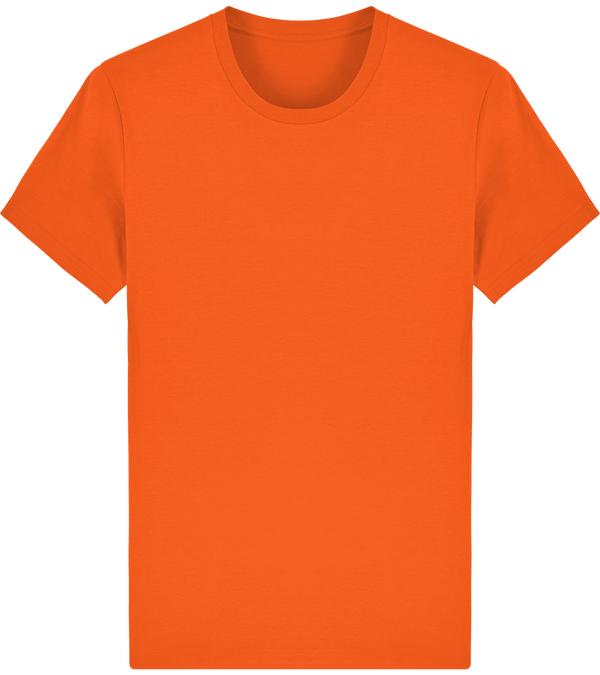 Tee shirt bio stanley creator face Bright Orange